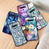 AD73 Hatsune Miku Vocaloid Black Case for Samsung Note 20 Lite S24 Ultra S23 S22 A05 A06 A11 A71 A15 A16 A13 A24 A25 A33 A52 A53 M55 M35 Sofe Cover