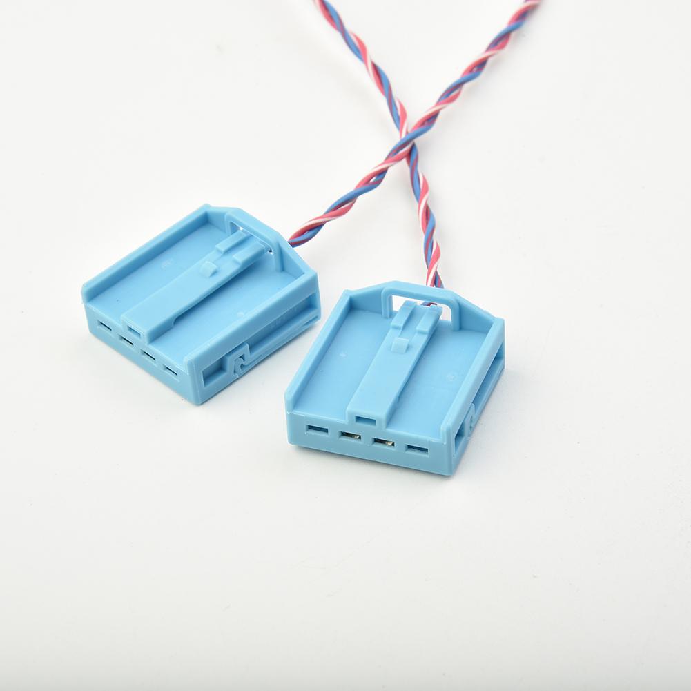 For 2 Pcs Underseat Subwoofer Connector Harness Lossless Line Pigtail Cables Durable For Sub-woofer Adapter Cable