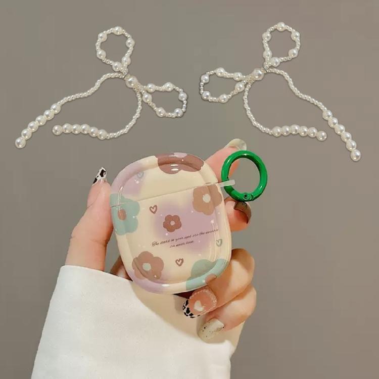 Unique Pearls Butterfly Bowknot Shoe Ornaments Decoration Portable Footwear Accessory with Thess Elegant Charm