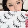 Lashie - Set of 5 Pairs: Natural Wispy Clear Band False Eyelashes