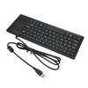 K 800 Keyboard with Touchpad Wired Ultra Thin Mini Compact Touch Keyboard with HUB Function
