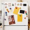 Memo Note Photo Holder 15Pcs/Set Mini Billiard Ball Fridge Magnet, 3D Pool Decorative Locker Magnet Holder, for Whiteboard Refrigerator Door