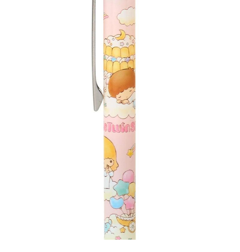 Sanrio Kiki & Lala 50th Little Twin Stars Ballpoint Pen (Aurora Retro) Japan NEW