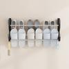 1Pcs Wall Mounted Shoe Rack Simple Bathroom Slipper Rack Multi-Functional Nail Free Kitchen Rack Hole Free Door Back Rack