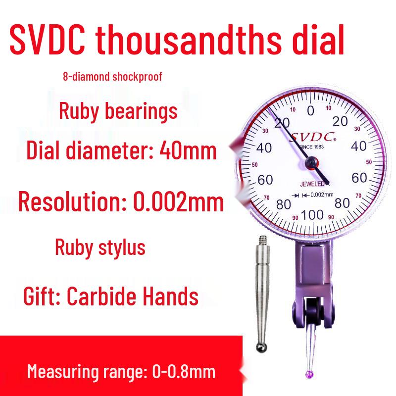 Hydraulic Magnetic Dial Indicator Stand with Extended Base for Mechanical and Lever Indicators