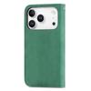 For iPhone 17 Pro Leather Case with Card Holder Magnetic Absorption Phone Cover