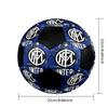 Pallone Calcio Indoor Inter Milan Colorato Cucito a Macchina PVC Misura 5 Allenamento Squadra Pronto per la Competizione Durevole Rimbalzo Elevato Cool Regalo Sportivo