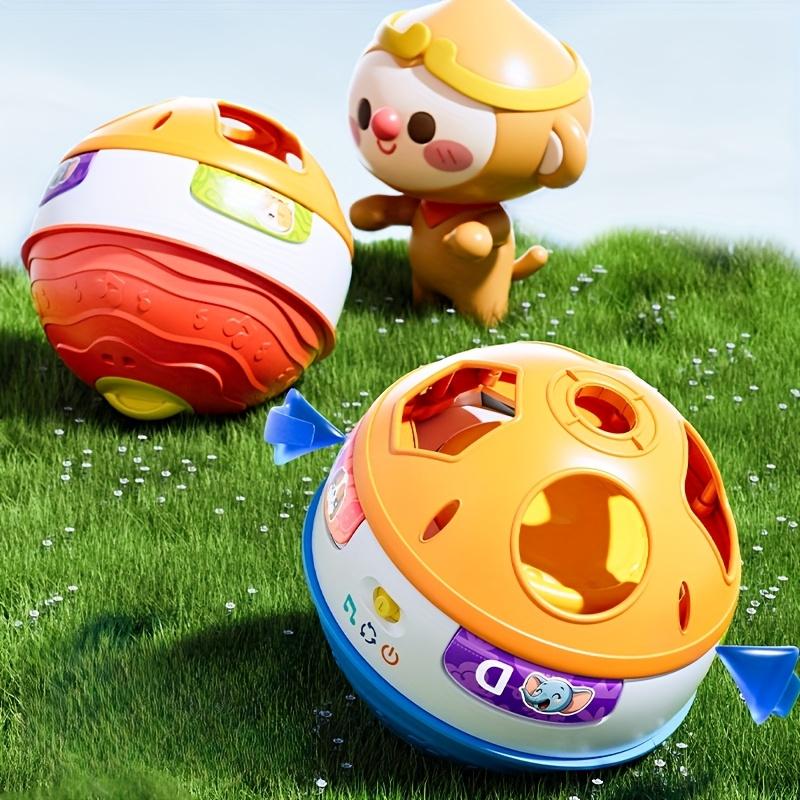 Interactive Climbing Ball Toy with Lights,Music,STEM Learning Educational Toy for Youngsters Ages 1-5,Durable ABS Plastic,Problem Solving,Kid Toys