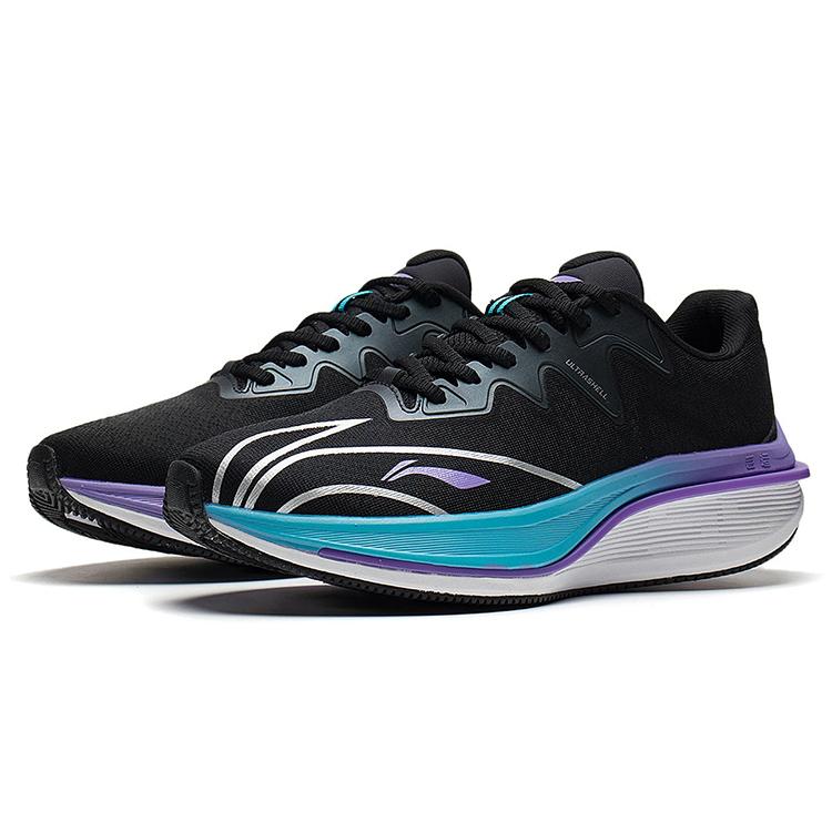 Li Ning WuShi 5S 2.0 V3 Jogging Breathable And Resilient Low Top Running Shoes Men's Black ARSS043-3