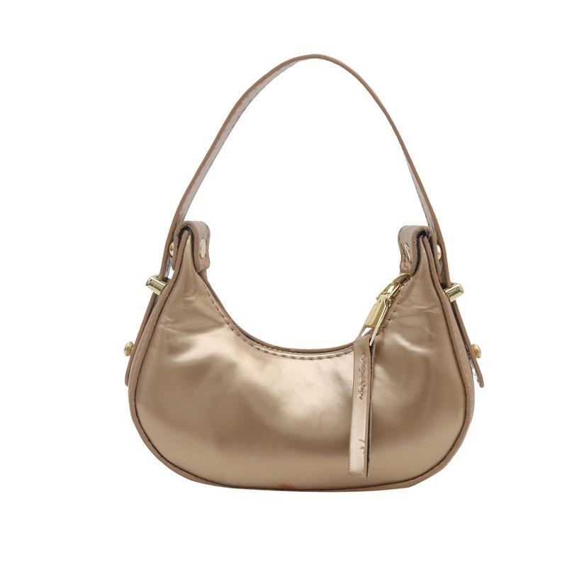 Niche design fashionable and cute ins mini bag female foreign style 2025 new portable crescent bag