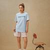 Skechers Knitted Round Neck Loose Fit Short Sleeve T-Shirt Unisex tops L226U065-026P