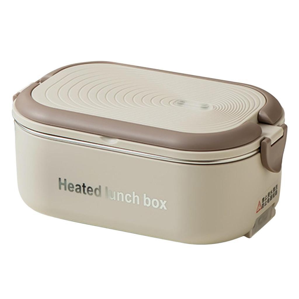 Aseech Electric Lunch Box, Small, Single-Serve, 1.2L Large Capacity, Perfect for Home or Work, Fast Heating, Long-Lasting Heat Retention, Stainless