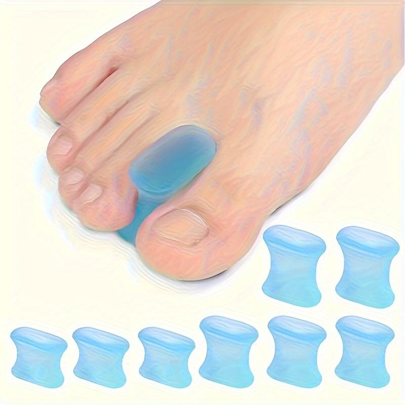 1 Pair of Soft Silicone Toe Separators - Comfortable Foot Dividers for Men & Women, Ideal for Running & Sports, Feet Accessories