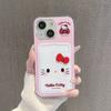 3D Bow Hello Kitty Strap Lanyard Case For Iphone 17 Pro Max 17 Air 16 15 14 12 13 11 Pro Max 16e 15 16 Plus 13 Mini Phone Casing