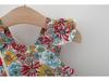 Summer Baby Girl Flutter Sleeve Dress with Bag - Princess Toddler Outfit, All-Over Print.