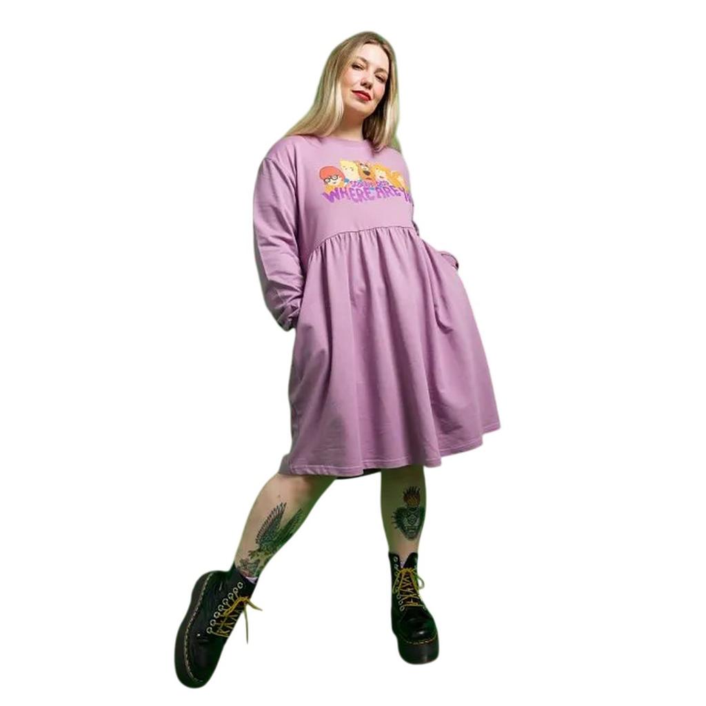 Scooby Doo Dámské/Dámské Kde Jsi Smock Šaty