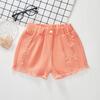 Sommer Jeans Denim Shorts für Mädchen Kinder Lockere und Stilvolle Dünne Shorts und Trendige Hosen für Oberbekleidung