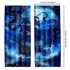 2pcs Pirate Ship Window Curtains   Fantasy Sea Monster & Skeleton Ship Decor & Room