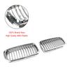 2 STÜCKE Chrom Front Nieren Grill Gitter Passend für BMW 7er E38 1994-2001
