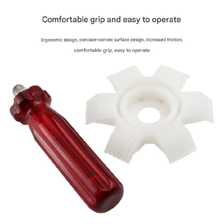 Air Conditioning Brush Includes Fin Comb Air Conditioner Fin Cleaner Condenser Radiator Fin Comb Alignment Tool