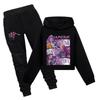 Children's Summer Sports T-shirt And Pants Two-piece Sportswear Set Long Sleeve Printed Suit