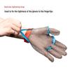 Cut-Resistant Stainless Steel Chain Gloves for Kitchen and Labor Protection