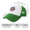 Summer Sun Hats Mexican Eagle Label Baseball Cap Mexico USA Flag Stylish Trucker Hat Summer Unisex Adult Running Hippie Caps