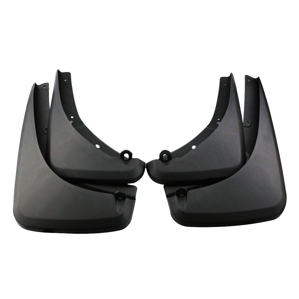 

4 шт. Передние и задние брызговики для автомобиля для Jeep Renegade 2014 - 2022 Брызговик Защитные кожухи крыльев Аксессуары чёрный