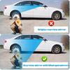 2Pcs Blind Spot Mirror Auto 360° Wide Angle Convex Rear Side View Car Truck SUV