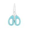 Blue Stainless Steel Multi-purpose Office and Household Scissors. Student Handmade Paper-cutting Knife. Children's Safe Small Scissors.