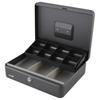 Cash Box - Hmf - 15130-02 - Black - 30 X 24 X 9 Cm - Removable and Secure