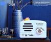 Mini Retro Bluetooth Speaker - Portable, Creative Gift with Radio & Card Insert for Mobile & Computer Use