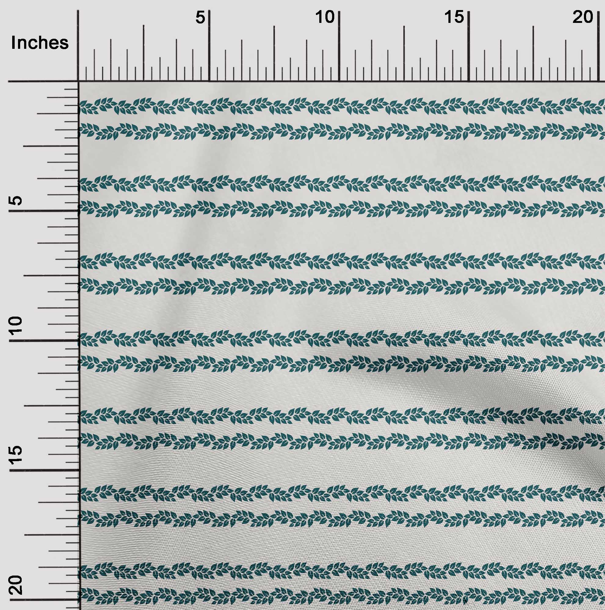 

oneOone Cotton Flex Dark Olive Green Fabric Leaves Block Sewing Craft Projects Fabric Prints By Yard 40 Inch 42 Inch Wide - Viscose Chiffon синій