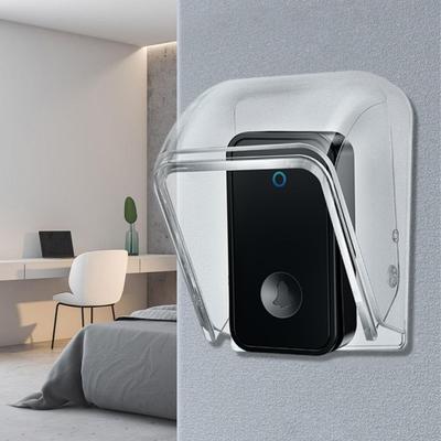 Husă Transparentă Impermeabilă Inel Husă Sonerie Pentru Buton Sonerie Wireless Sonerie Exterior Husă de Ploaie Carcasă de Casă Potrivită