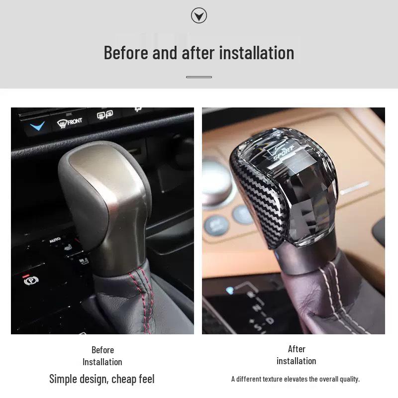 Lexus ES/RX/NX/IS/GS Gear Shifter Modification Kit with Anti-Slip Mechanism