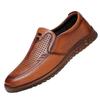 Atmungsaktive Schuhe Herbst Neu Weiche Sohle Runde Spitze Freizeitschuhe Bequem Rindersehnensohle Hohllochschuhe