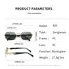 Fashion Narrow Sunglasses For Women Rectangle For Neutral Metal Classic Sun Glasses