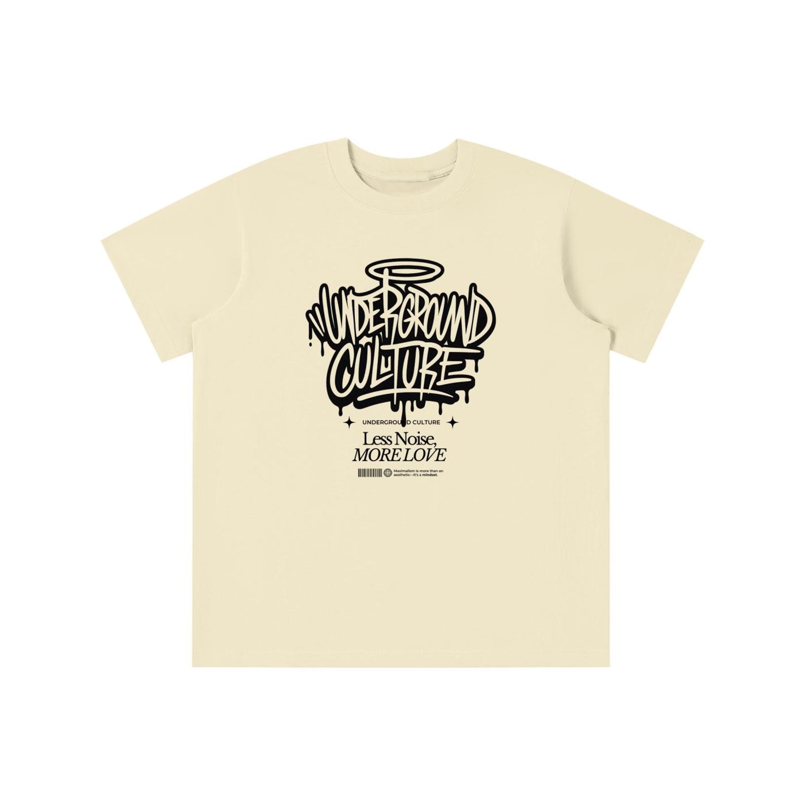 BASIC Underground Culture Streetwear Kids  Teens T-shirt | Boys Girls Ages 4 - 18 | Oversized Boxy Lose Tee XL