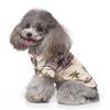 Spring and Summer Daisy Print Shirt Pet Hawaiian Shirt Pet Dog Clothes Pet Dog Beach Plaid Shirt