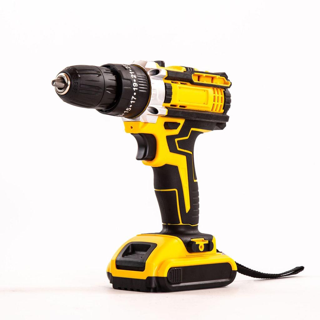 Multi-functional Rechargeable Lithium Electric Screwdriver Drill Set for Home Use