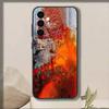 Rust Beauty   Phone Case Black Silicone Soft For Samsung Galaxy A73,A72,A71,A70,A53,A52,A51