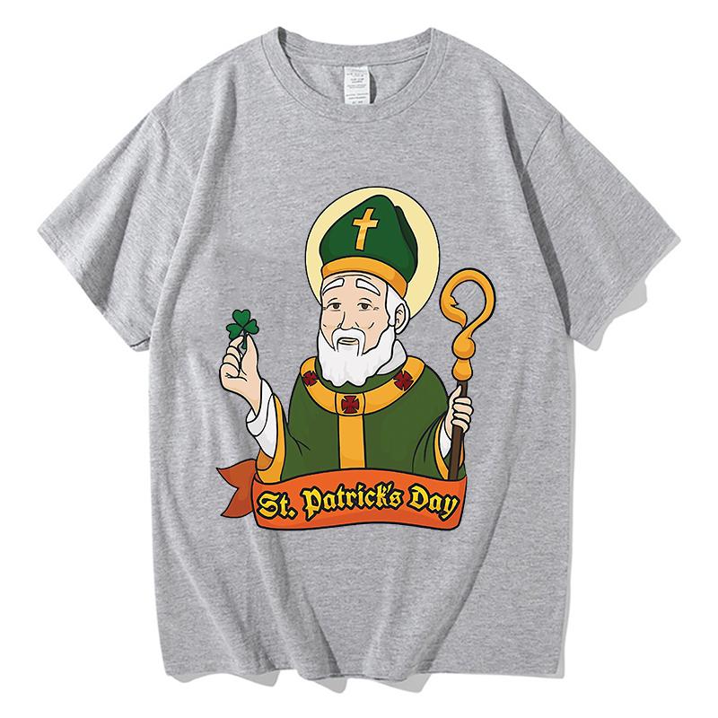2026 St Patricks Day Graphic Casual TShirt Unisex Streetwear Short Sleeve Fashion Loose Unisex Tshirts Summer Unisex Women Tees Tops