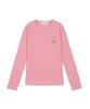 Mackie Daisy Patch Slim T-Shirt Pink