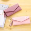 Fashion Women Wallets Simple Zipper Purses Long Section Clutch Wallet Soft PU Leather Bag