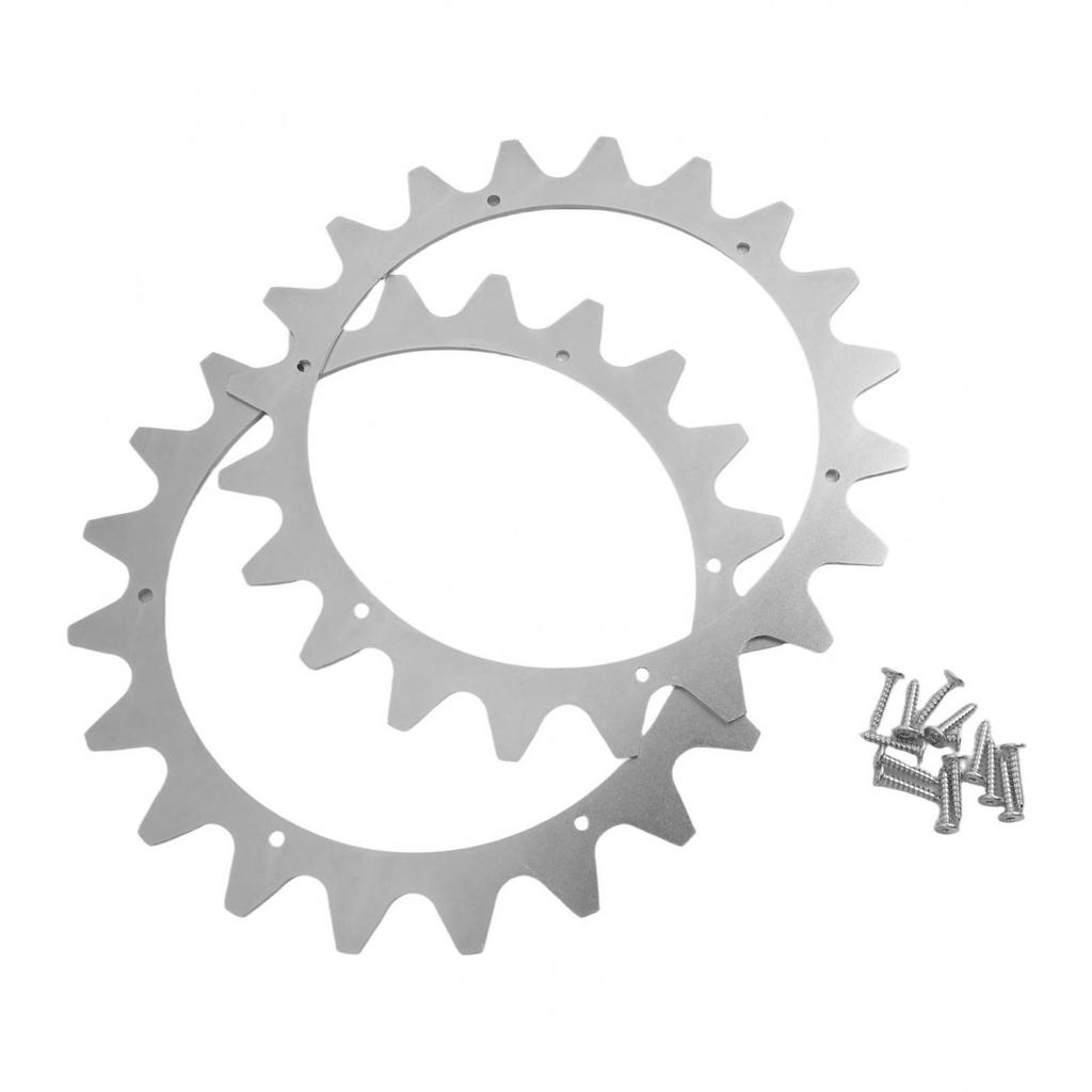 Easy Installation Lawn Mowing Wheels Improved Traction