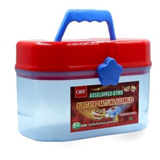 OBEST Portable Beyblade Burst Toy Storage Storage Gyro Portable Gyro and Launcher Receiving Box Storage Box Case, Box, Storage, Storage, Children's