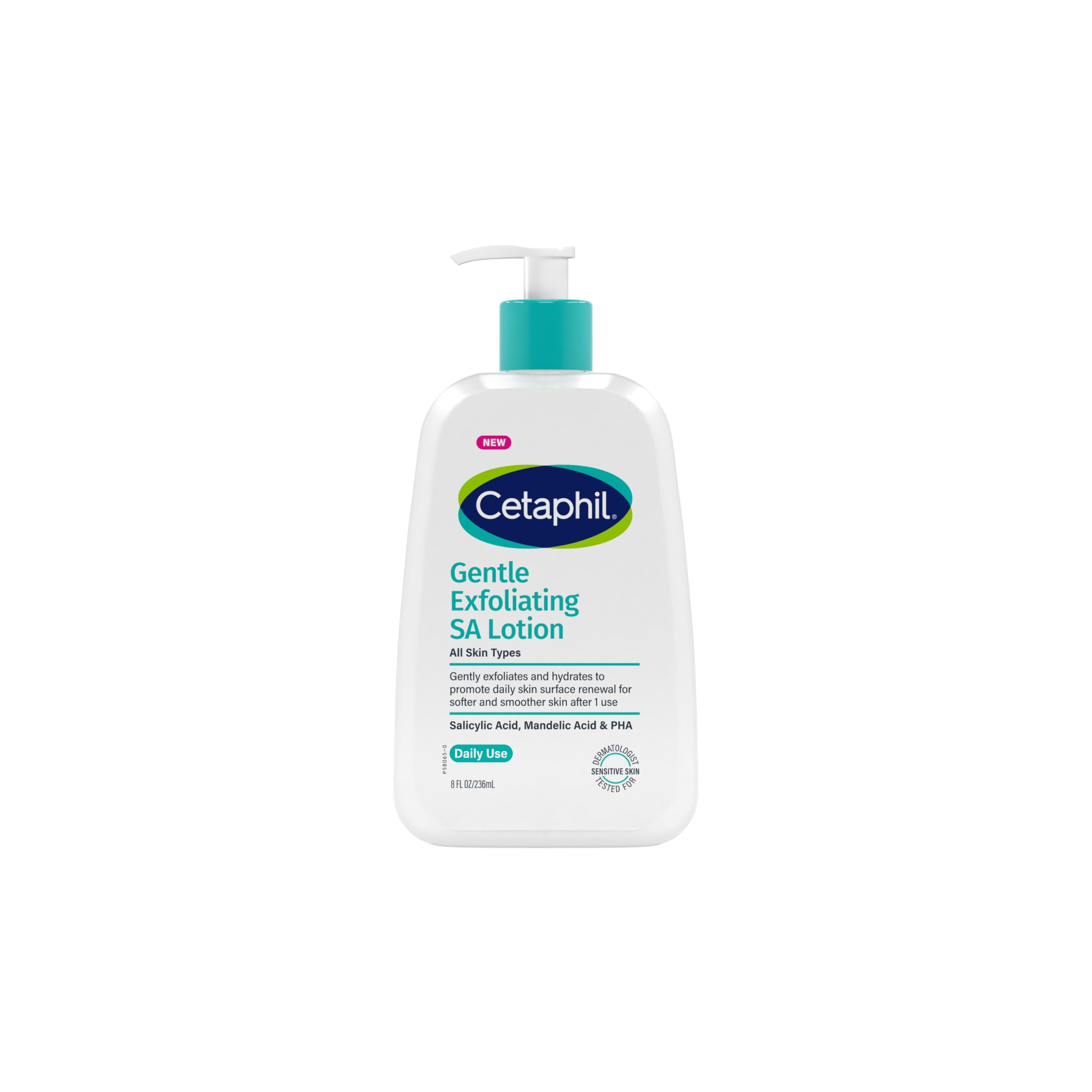 Cetaphil Gentle SA Lotion 236ml Peeling Lotion Emulsion Exfoliation Care Sensitive Skin Salicylic Acid BHA Mandelic Acid AHA Gluconolactone PHA