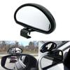 2Pcs 360 Grad Blind Spot Konvexen Spiegel HD Glas Umkehr Hilfs Spiegel Anfänger