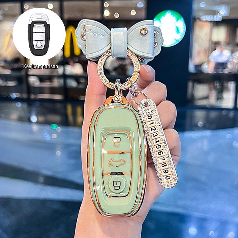 High-End Personalized Protective Shell for FAW Hongqi H7 Key - Stylish Unisex Design