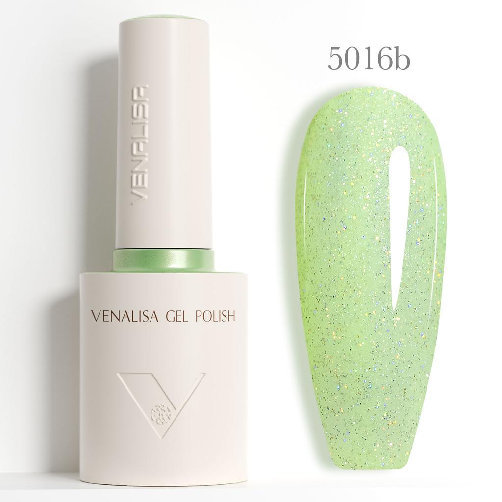 Venalisa Gel Nail Polish 10ml Hema TPO Free Snow Lotus Winter Glitter Shinning Soak Off UV LED Gel Varnish Nail Manicure